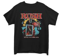 Moving Pictures Cotton T-Shirt Rush Black S