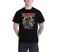 Moving Pictures Tour T Shirt Rush Black L