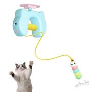 Moving Plush Toy, Electronic Pet Accessory with Rechargeable Power, Soft Material Details with Engaging Function, Durable ABS Build, 110g Toy for Indoor Fun Exercise Training