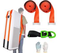 Moving Shoulder Straps Lifting, 1-Person Lifting and Moving System with Handle Lifting Straps, Heavy Duty Lashing Straps up to 600 Pounds for Harness Moving Furniture & Appliances Heavy Objects