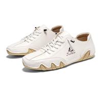 Moving Steps Men's Salkin Barefoot Shoes White