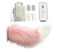 Moving Tail - 32cm Remote Control Wagging Electric Plush Car Tail Decoration, Self Adhesive Animal Tails With Dynamic Motion, Vehicle Rear Wagging Ornament For RV Travel Truck