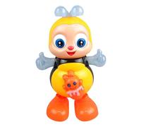Moving Toys for Baby,Preschool Bee with Lights & Music - Singing Sensory Educational Toy for Toddler Boys Girls Birthday Christmas Travel Home Road Trip