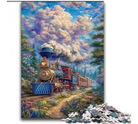 Moving Train 2000 Pieces Jigsaw Puzzles for Adults And Teens, Educational Games Home Decoration Unique Home Decor And Gifts (70x100cm)