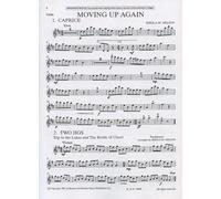 Moving Up Again: Une premieère collection de morceaux à la troisième position. violin and piano.