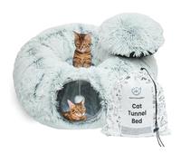 Movinnovation Cat Tunnel Bed Gray