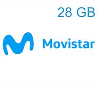 Movistar 28 GB Data Mobile Top-up SV