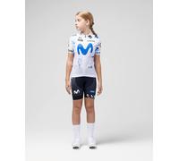 Movistar Team 2026 Rocket Short Sleeve Jersey White Kids - 8