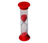 MOVKZACV 2/3/5/10 Minutes Kid Sand Timer, Suitable for children brush his teeth(Red,size:2 Minutes)