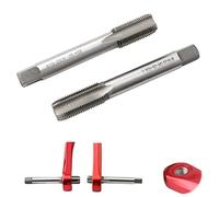 MOVKZACV HSS Durable Thread Tap Pedal Bicycle Right Left Hand Replacement Bike Crank Outdoor Repair Tool 1 Pair Crank Tap