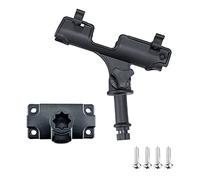 MOVKZACV Kayak Fishing Rods Holder Adjustable Boat Fishing Rod Racks 360 Degree Rotation with Base and Screws for Kayak Boat