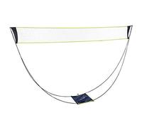 MOVKZACV Mesh Badminton Net With Stand,Portable Badminton Net Set,Foldable Tennis Volleyball Net for Indoor Outdoor Court Sports, Easy Setup No Need Tools