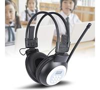 MOVKZACV Portable Personal FM Radio Headphones Ear Muffs with Best Reception, Wireless Headset with Radio Built in for Walking, Jogging, Daily Works And Listening Test