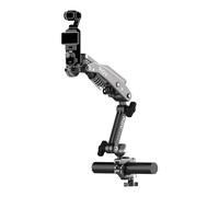 MOVMAX Blade Arm Bike Motorcycle Handlebar Mount Stabilizer, Camera Clamp Mount Shock Absorber for DJI Osmo Pocket 3, Insta 360, GoPro Hero Cameras w Ball Head, Pocket 3 Accessories