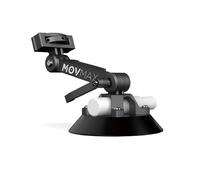 MOVMAX Blade Arm for Osmo Pocket 3 Camera car Mount,Stabilizer for Osmo Pocket 3, Insta 360, and GoPre Hero Vlogging Cameras, Vlogging Stabilizer for YouTube,TikTok,Travel (Black, 2025New Suction)