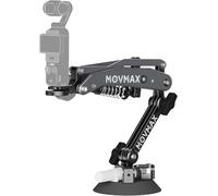 Movmax Blade Arm with N2 Arm Technology for DJI Pocket 3, Insta360 & GoPro HERO 12 - Hydraulic Damping, 7" Adjustable Arm, Universal 1/4" Locking Screw