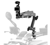 MOVMAX Motorcycle Handlebar Mount Stabilizer Camera Clamp Shock Absorber for DJI Osmo Pocket 4/Pocket 3 Insta 360 Gopro Hero Cameras with Ball Head Accessories