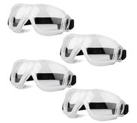 MOVNUOCA Children's Safety Glasses for Nerf Games Shockproof Lenses Anti-Fog Adjustable Strap Fit for 5-12 Years