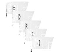 Movo (5 Pack) RC1 Clear Rain Cover for DSLR Camera and Lens up to 46cm Long