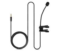 Movo ACM400 Flexible Gooseneck Omnidirectional Microphone for Motovlogging Moto Vlog Action Cam Helmet Mic - Compatible with GoPro Media Mod