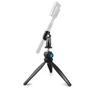 Movo HMT-2 Tabletop Tripod Microphone Stand for Movo WMX-HM and Red Interview Go Handheld Wireless Mic Adapters. Perfect for Podcasting, Vlogging, Content Creators, and More