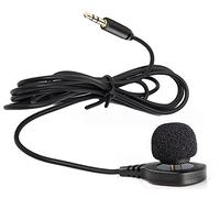 Movo LV-M5 Pin-On Lavalier Microphone for Crisp Audio Capture - Compatible with Cameras, Camcorders, and Recorders with 3.5mm TRS Connector - Pin Mic for Video Recording