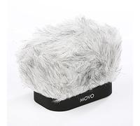 Movo WS-R30 Professional Furry Windscreen with Acoustic Foam Technology for Zoom H4n, H5, H6, Tascam DR-40, DR-100 MKII & Sony PCM-D50 Portable Digital Recorders