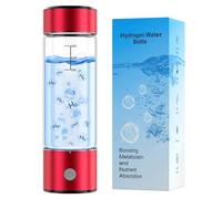 MOVOCA Upgrade Hydrogen Water Bottle, 3Min 2200PPB Hydrogen Water Bottle Generator -SPE PEM Tech, 14OZ Portable Hydro Water Bottle Machine, Birthday Xmas Gift for Husband, Wife, Family, Friends,Travel