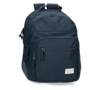 MOVOM Always on The Move Double Compartment School Backpack, blue, Double Compartment School Backpack