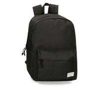 Movom Always on The Move School Backpack Adaptable to Cart Black 31.5x45x15cm Polyester 21.26L, Black/White, School Backpack Adaptable to Trolley