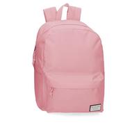 Movom Always on The Move School Backpack Adaptable to Trolley Pink 31.5x45x15cm Polyester 21.26L, Pink, School Backpack Adaptable to Trolley