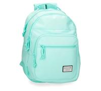 Movom Always on The Move School Backpack Double Compartment Blue 32x42x15cm Polyester 21.12L, Blue, Double Compartment School Backpack