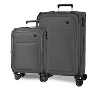 Movom Atlanta Luggage Set, One Size, Grey, One Size, Suitcase Set