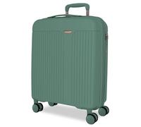 Movom Dark Green Cabin Case 40x55x20 cm Rigid Polypropylene Integrated TSA Closure 37L 2.8kg 4 Double Wheels Extendable Hand Luggage