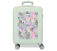 Movom Forest Cabin Case Green 38x55x20 cm Rigid 2 kg ABS Side Combination Lock 2 kg 35L Hand Luggage
