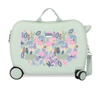 Movom Forest Children's Suitcase Green 50x38x20 cm Rigid 1.8 kgs Side Combination Closure ABS 1.8 kgs 34L Hand Luggage