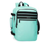 MOVOM Foster Cabin Backpack for Laptop Notebook 15.6 Inches Blue 28x40x20cm Polyester, Blue, One Size, Laptop Cabin Backpack