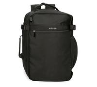 MOVOM Foster Laptop Cabin Backpack Black 25x40x20cm Polyester 20L, Black/White, One Size, Laptop Cabin Backpack