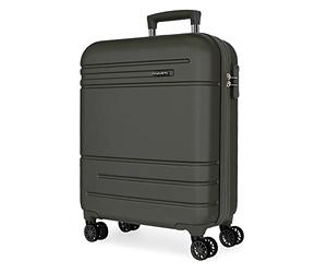 MOVOM Galaxy Cabin Suitcase Black 40 x 55 x 20 cm Rigid ABS Side Combination Lock 37 L 3 kg 4 Wheels Double Hand Luggage