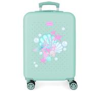Movom I Love Sea Life Cabin Suitcase Blue 38x55x20cm Rigid 2.5kg Combination Lock Side ABS 2.5kg 35L Hand Luggage, Blue, One Size, Cabin Suitcase