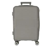 Movom Inari Cabin Suitcase Grey 40 x 55 x 20 cm Rigid Polypropylene Closure TSA 37L 3 kg 4 Double Wheels Hand Luggage, Grey, One Size, Cabin Suitcase