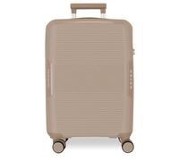 Movom Inari Champagne Cabin Suitcase 39x55x20 cm Rigid Polypropylene Integrated TSA Closure 37L 2.6kg 4 Double Wheels Extendable Hand Luggage