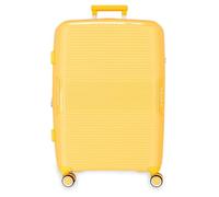 MOVOM Inari Hard Case ABS Different Sizes Black Green Red Grey Polyester by Joumma Bags, Lemon Tree, One Size, Medium Suitcase