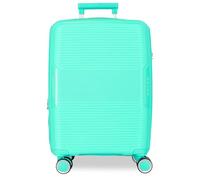 Movom Inari Hard Case ABS Different Sizes Black Green Red Grey Polyester by Joumma Bags, Turquoise, Medium, Expandable Suitcase