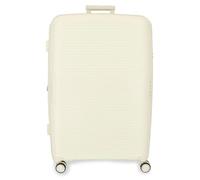 MOVOM Inari Hard Case ABS Different Sizes Black Green Red Grey Polyester by Joumma Bags, White, One Size, Medium Suitcase