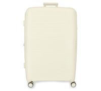 Movom Inari Hard Case ABS Different Sizes Black Green Red Grey Polyester by Joumma Bags, White, One Size, Large Suitcase