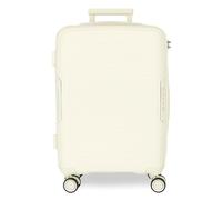 MOVOM Inari Hard Case ABS Different Sizes Black Green Red Grey Polyester by Joumma Bags, White, One Size, Suitcase