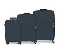 Movom Inari Luggage Set, One Size, Blue, One Size, Suitcase Set