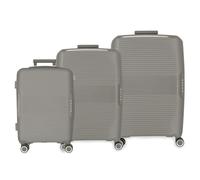 Movom Inari Luggage Set, One Size, Grey, One Size, Suitcase Set