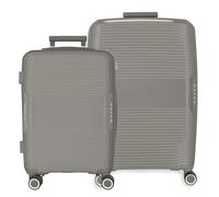 Movom Inari Luggage Set, One Size, Grey, One Size, Suitcase Set